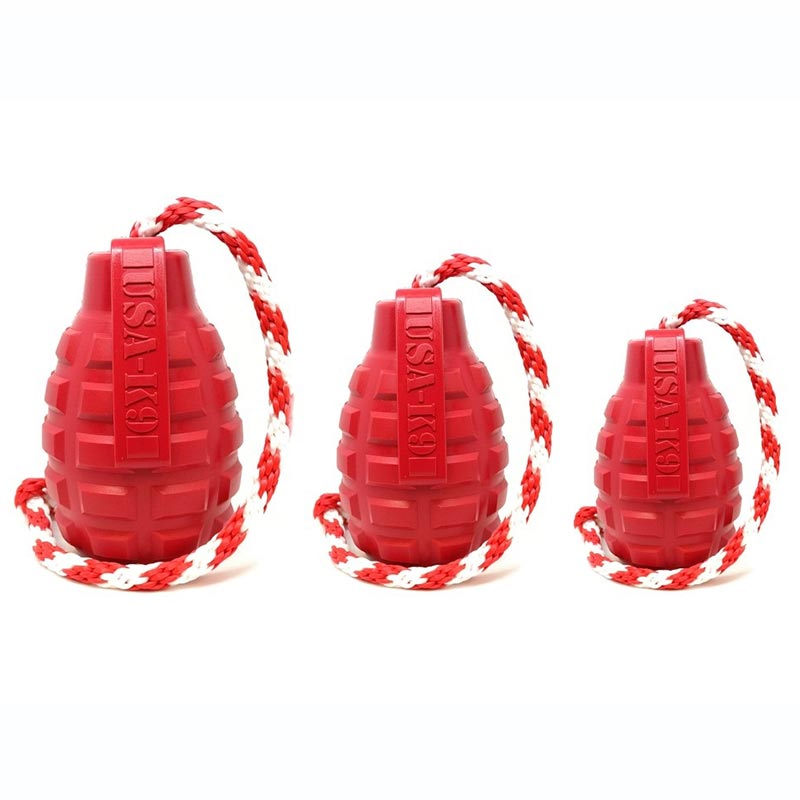 Sodapup USA K9 Grenade Reward Large – Red