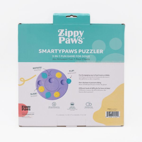 ZippyPaws Smarty Paws Puzzler Purple