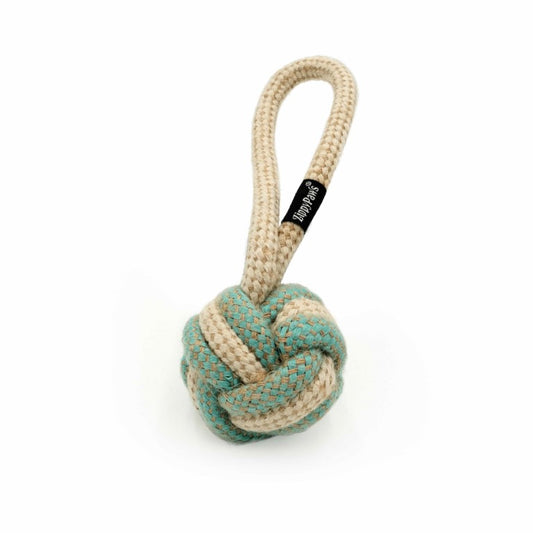 ZippyPaws Eco Zippy Cotton and Jute Ball