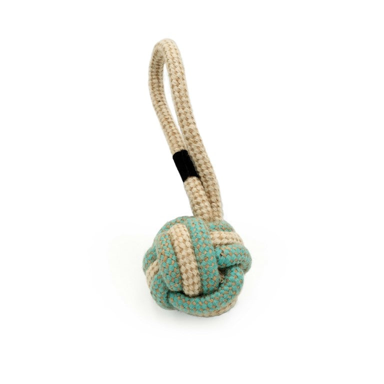 ZippyPaws Eco Zippy Cotton and Jute Ball